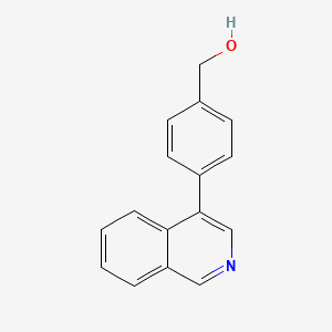 (4-Isoquinolin-4-ylphenyl)methanol