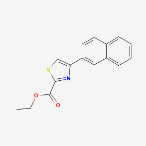 Ethyl 4-(2-naphthyl)-1,3-thiazole-2-carboxylate