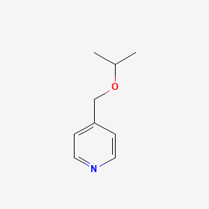 molecular formula C9H13NO B8298387 4-(Isopropoxymethyl)-pyridine 