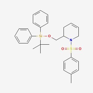 2-(((Tert-butyldiphenylsilyl)oxy)methyl)-1-tosyl-1,2,3,6-tetrahydropyridine