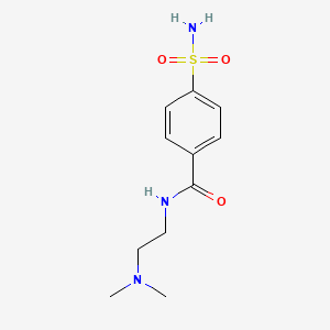4-sulfamoyl-N-(2-dimethylaminoethyl)benzamide