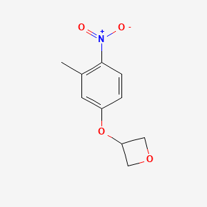 3-(3-Methyl-4-nitrophenoxy)oxetane
