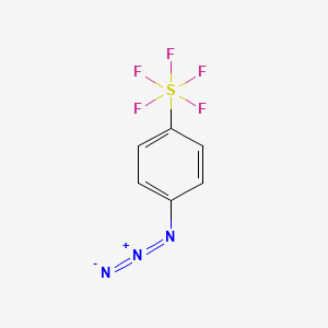 molecular formula C6H4F5N3S B8298740 4-(Pentafluorosulfanyl)phenyl Azide 
