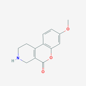 8-Methoxy-1,2,3,4-tetrahydro-chromeno[3,4-c]pyridin-5-one