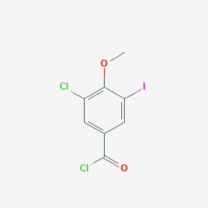 3-Chloro-5-iodo-4-methoxybenzoyl chloride