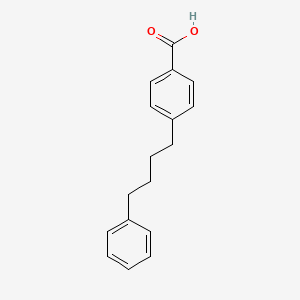 molecular formula C17H18O2 B8298964 4-(4-Phenylbutyl)benzoic acid 