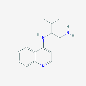 3-Methyl-N2-(4-quinolyl)butane-1,2-diamine