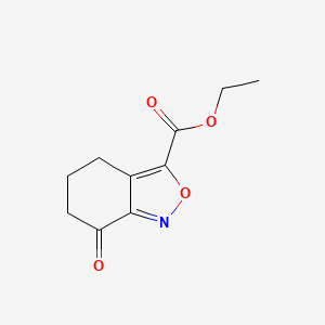 Ethyl 7-oxo-4,5,6,7-tetrahydro-2,1-benzisoxazole-3-carboxylate