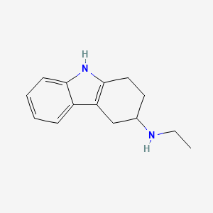 3-(Ethylamino)-1,2,3,4-tetrahydrocarbazole