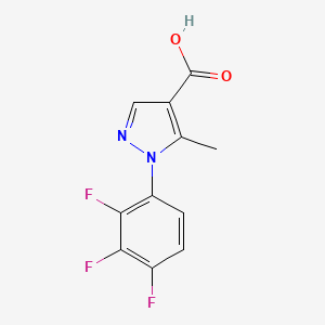 1-(2,3,4-Trifluorophenyl)-5-methyl-1H-pyrazole-4-carboxylic acid