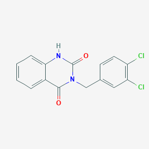 3-(3,4-Dichlorobenzyl)-1,2,3,4-tetrahydro-2,4-dioxoquinazoline