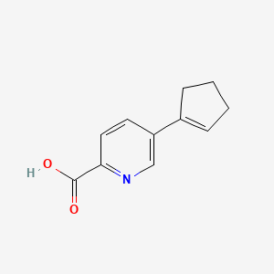 5-Cyclopentenyl-pyridine-2-carboxylic acid