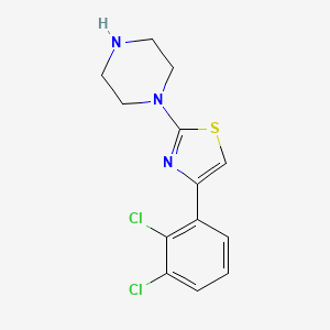 1-[4-(2,3-Dichlorophenyl)-1,3-thiazol-2-yl]piperazine