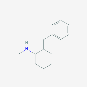 molecular formula C14H21N B8299224 1-Methylamino-2-benzylcyclohexane 