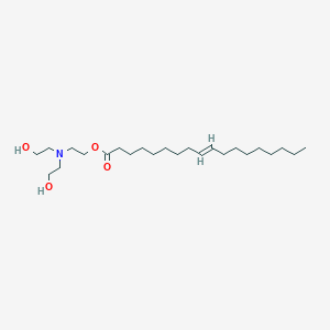 molecular formula C24H47NO4 B082997 2-[双(2-羟乙基)氨基]乙基油酸酯 CAS No. 10277-04-0