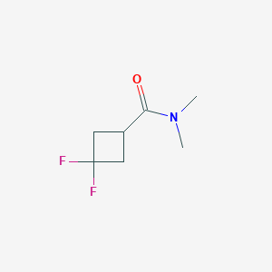 3,3-difluoro-N,N-dimethylcyclobutane-1-carboxamide