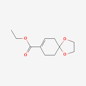 Ethyl 1,4-dioxaspiro[4.5]dec-7-ene-8-carboxylate