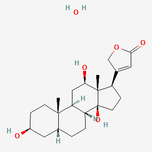 molecular formula C23H36O6 B8299809 Digoxigenin hydrate CAS No. 207226-38-8