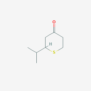 2-(1-Methylethyl)tetrahydro-4H-thiopyran-4-one