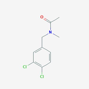 molecular formula C10H11Cl2NO B8300511 n-(3,4-Dichlorobenzyl)-n-methyl-acetamide 