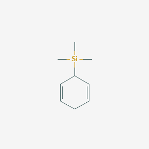 molecular formula C9H16Si B8300526 Cyclohexa-2,5-dien-1-yl(trimethyl)silane 
