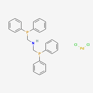 bis[(diphenylphosphanyl)methyl]-amine palladium (II) dichloride