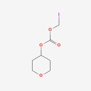 (Tetrahydropyran-4-yl)oxycarbonyloxymethyl iodide