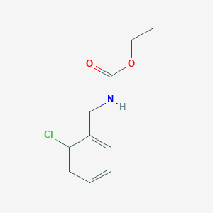 molecular formula C10H12ClNO2 B8300772 Ethyl 2-chlorobenzylcarbamate 