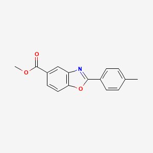 Methyl 2-(4-methylphenyl)-5-benzoxazolecarboxylate