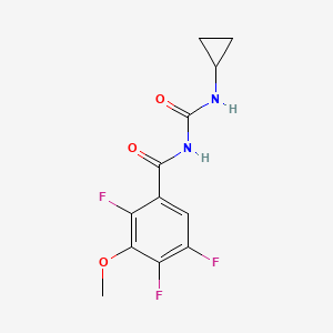 1-Cyclopropyl-3-(3-methoxy-2,4,5-trifluorobenzoyl)urea