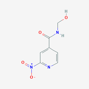 N-Hydroxymethyl 2-nitroisonicotinamide