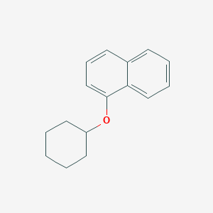 molecular formula C16H18O B8300931 1-(Cyclohexyloxy)naphthalene 