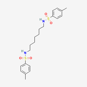 molecular formula C21H30N2O4S2 B8301000 1,9-Bis[(4-methylphenyl)sulfonyl]-1,9-diazanonane 