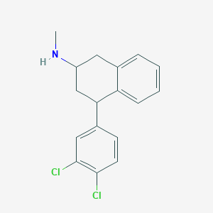 4-(3,4-dichlorophenyl)-N-methyl-1,2,3,4-tetrahydronaphthalen-2-amine
