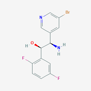 (1R,2R)-2-amino-2-(5-bromopyridin-3-yl)-1-(2,5-difluorophenyl)ethanol