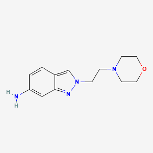 2-[2-(Morpholin-4-yl)ethyl]-2H-indazol-6-amine