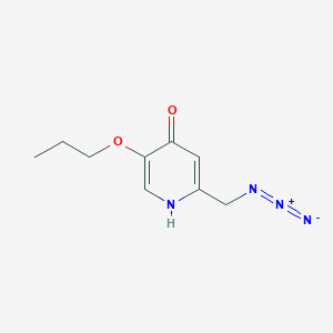 2-Azidomethyl-5-propoxy-pyridin-4-ol