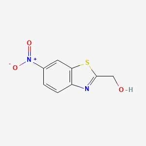 6-Nitro-2-hydroxymethylbenzothiazole