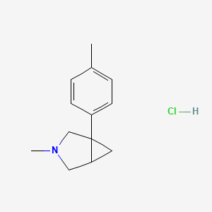 3-Methyl-1-(p-tolyl)-3-azabicyclo[3.1.0]hexane hydrochloride
