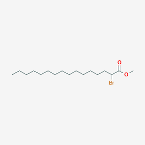 molecular formula C17H33BrO2 B8301594 Methyl 2-bromohexadecanoate CAS No. 16725-35-2