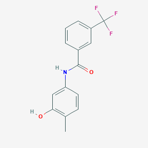 N-(3-hydroxy-4-methylphenyl)-3-(trifluoromethyl)benzamide
