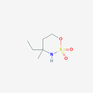 4-Ethyl-4-methyltetrahydro-1,2,3-oxathiazine 2,2-dioxide