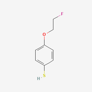 molecular formula C8H9FOS B8301785 2-Fluoroethyl 4-mercaptophenyl ether 