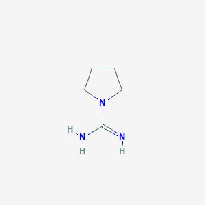 molecular formula C5H11N3 B083018 吡咯烷-1-甲酰胺 CAS No. 13932-58-6