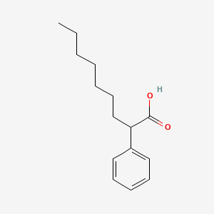 molecular formula C15H22O2 B8301871 Phenylnonanoic acid 