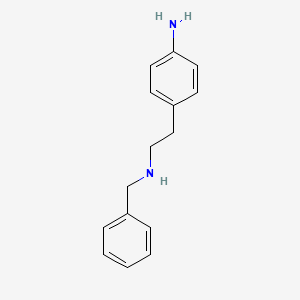 [(4-Aminophenyl)ethyl]benzylamine