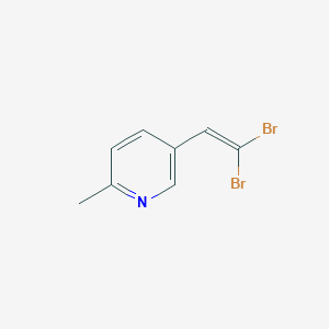 5-(2,2-Dibromovinyl)-2-methylpyridine