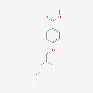 molecular formula C16H24O3 B8302078 4-(2-Ethylhexyloxy)benzoic acid methylester 