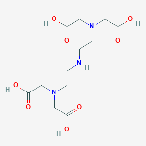 molecular formula C12H21N3O8 B083021 Diethylenetriaminetetraacetic acid CAS No. 13811-41-1