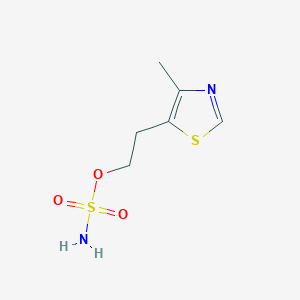Sulfamic acid 2-(4-methyl-5-thiazolyl)ethyl ester